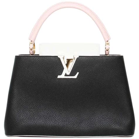 louis vuitton handtasche capucines|louis vuitton capucines bag black.